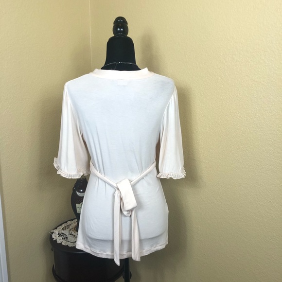 BCBG Maxazria  Wrap Blouse - Picture 5 of 7